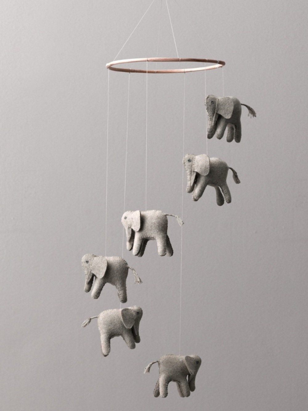 Restoration Hardware Baby and Child Elephant Mobile